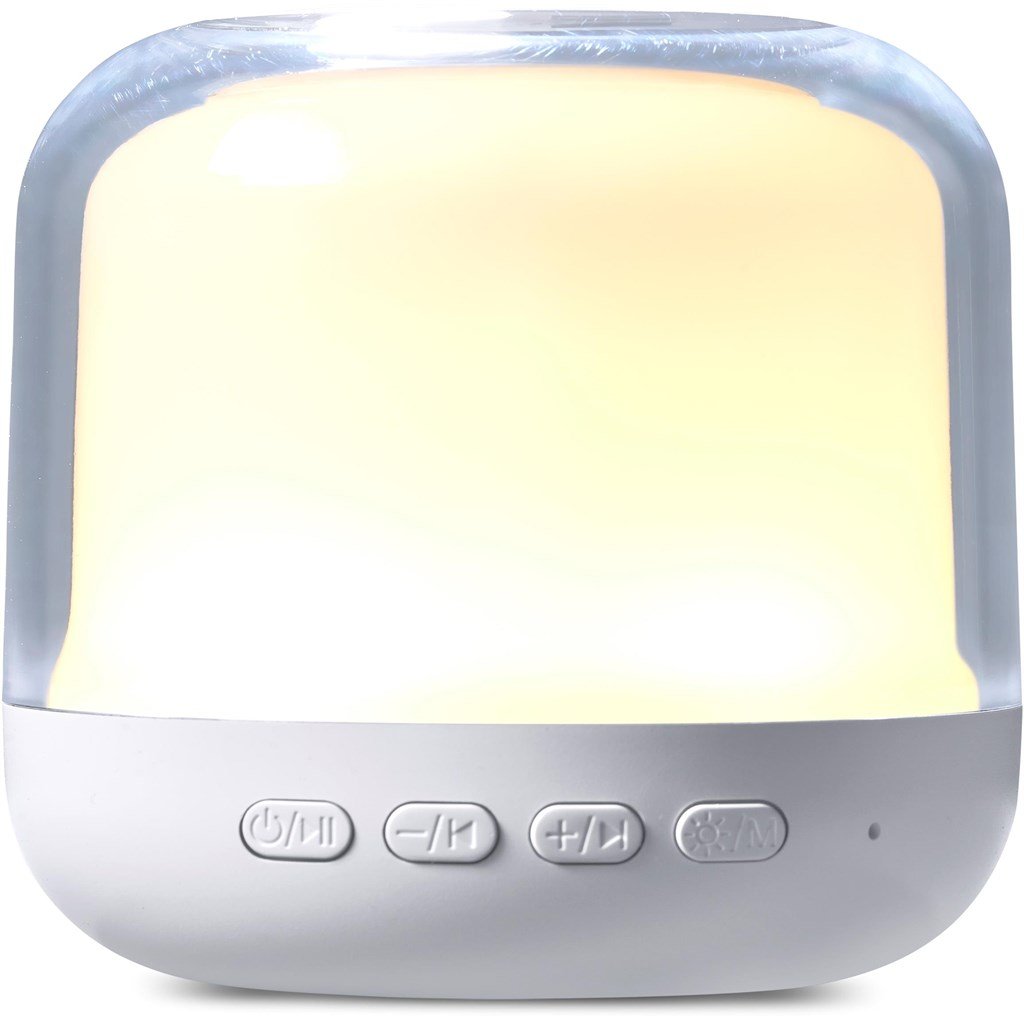 Genoa Bluetooth Speaker & Night Light Solid White / SW