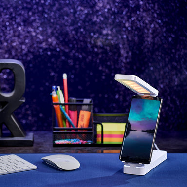 Gothenburg Desk Light & Phone Stand Solid White / SW - Mobile Accessories