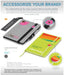 Gravity Round Notebook Disc Solid White / SW - Writing & Drawing Instrument Accessories