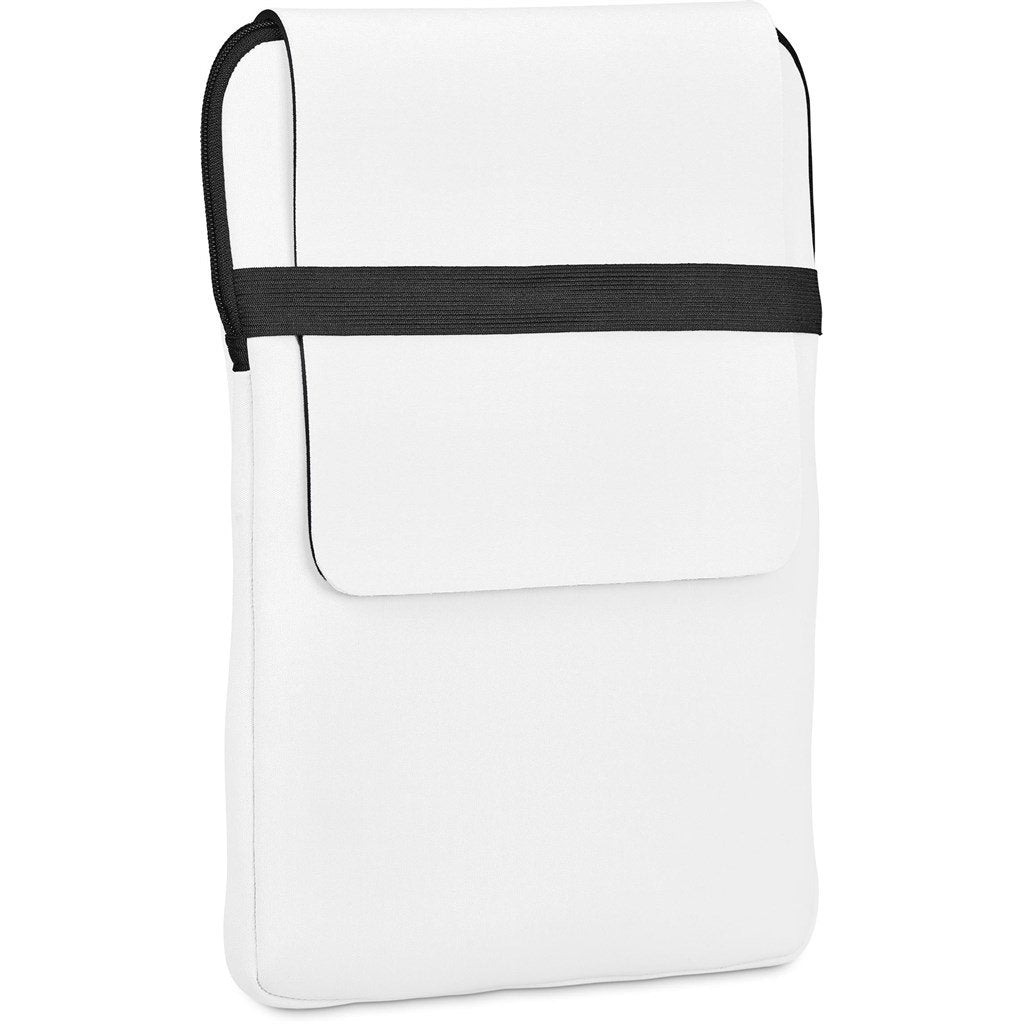 Custom Grotto 13 inch Neoprene Laptop Sleeve With Build-In Mouse Pad BLACK - Tech Sleeves,Custom Sleeves