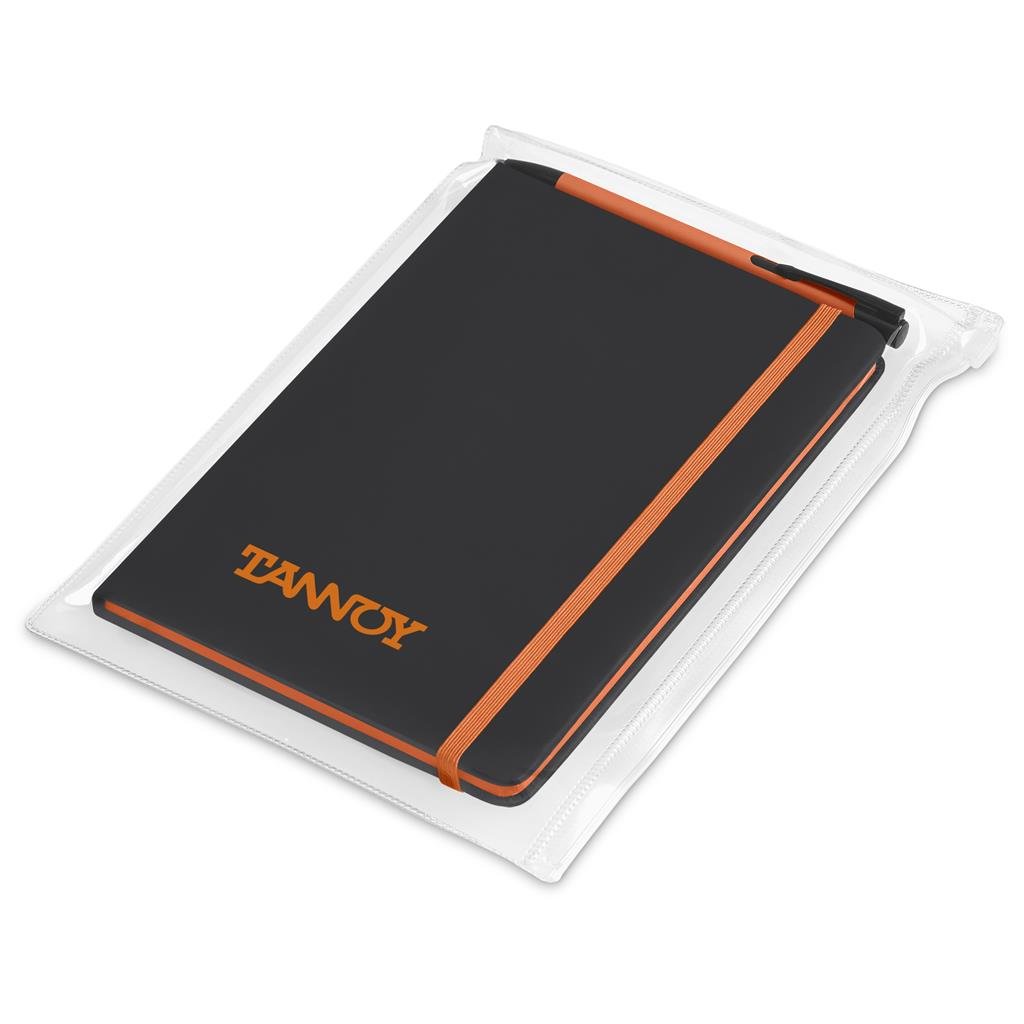 Harrison Notebook & Pen Set ORANGE - Sets,Notebook Sets