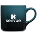 Hazyview Ceramic Coffee Mug - 330ml DARK GREEN - Mugs,Drinkware