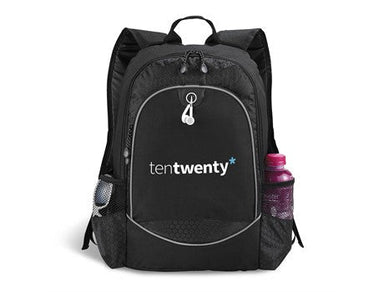 Hexagon Backpack-Backpacks-Black-BL