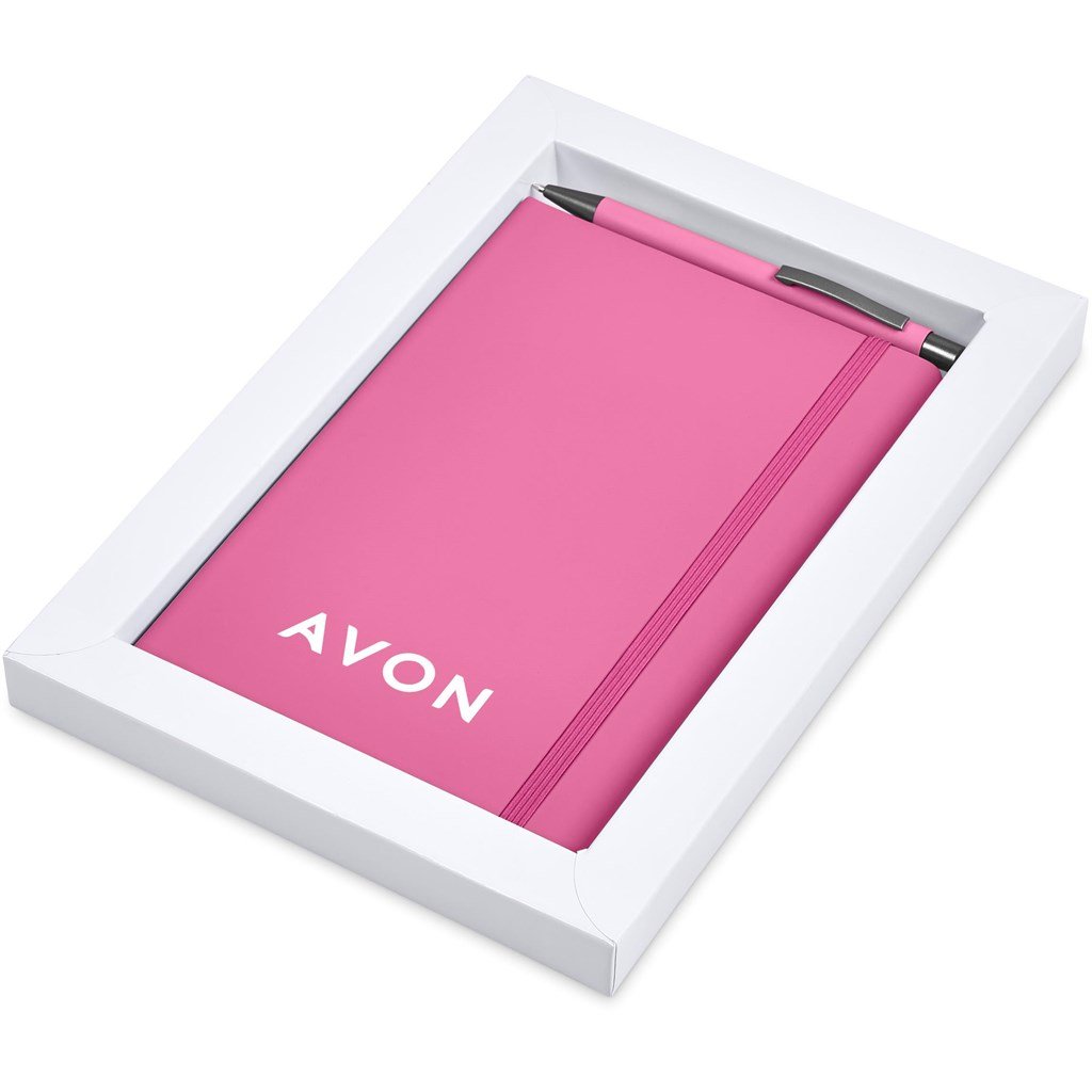 Hibiscus Notebook & Pen Set PINK - Ideas for Conferences,Ideas Work,Notebook Sets