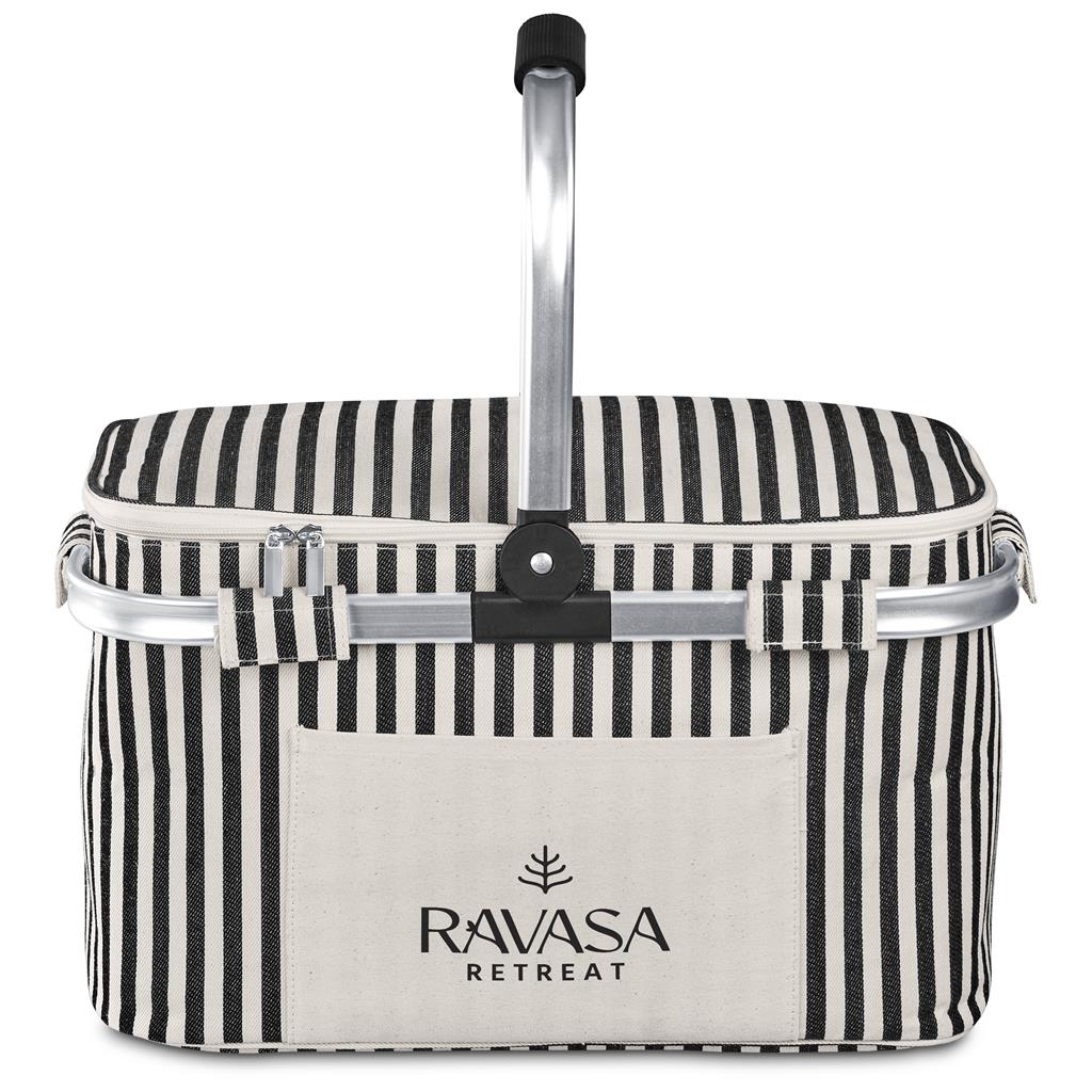 Honeygrove Basket 30-Litre Cooler BLACK - Picnic,Cooler Bags,Ideas for Summer,Outdoor and Leisure