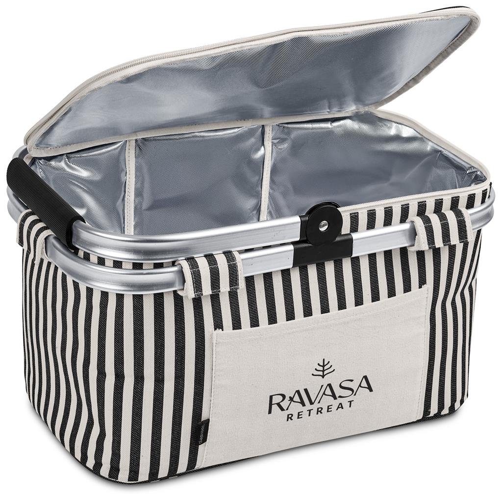 Honeygrove Basket 30-Litre Cooler BLACK - Picnic,Cooler Bags,Ideas for Summer,Outdoor and Leisure