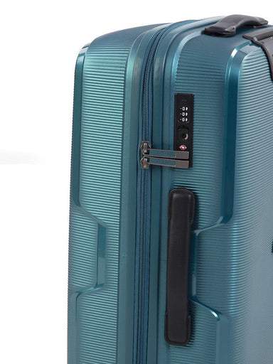 Horizon 650Mm 4 Wheel Check In Case | Teal-Suitcases