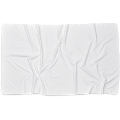 Custom Hula Beach Towel - Double-Sided Branding SOLID WHITE - Ideas for Summer,Ideas the Beach,Custom Sports and Fitness,Custom