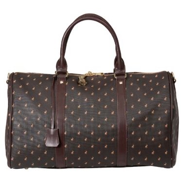 Iconic Travel Small 45cm Duffle Brown Classic Print-Duffel Bags