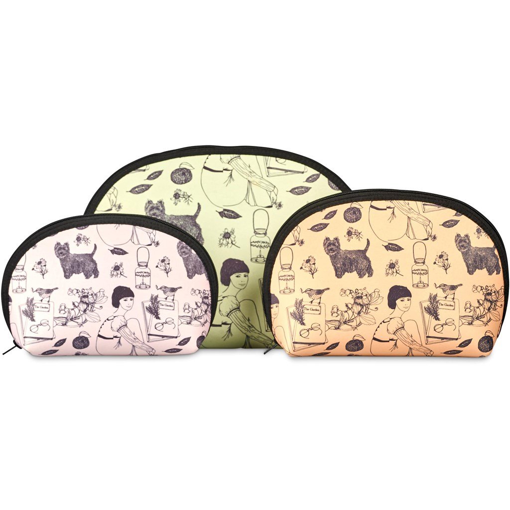 Custom Isabella Neoprene Mini Cosmetic Bag - Toiletry and Bags,Custom Bags