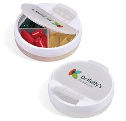 Collected Pill Box-Solid White-SW