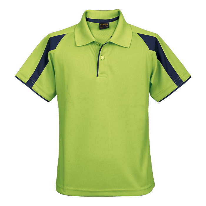Kiddies Edge Golfer Lime/Navy / 3 to 4 / Regular - Kids-Golf Shirts