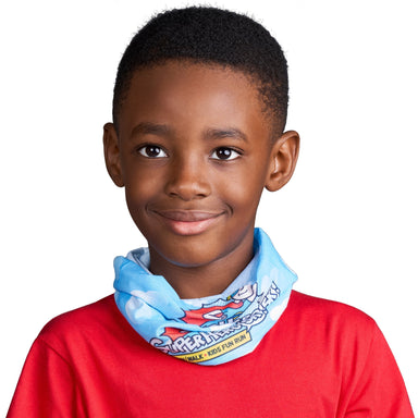 Kids Cadence Tubular Bandana-Solid White-SW