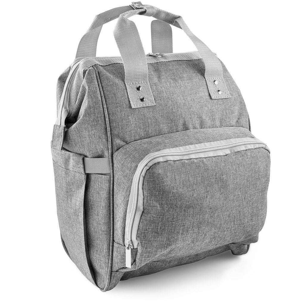 Kristy Diaper Bag With Changing Mat Grey / GY