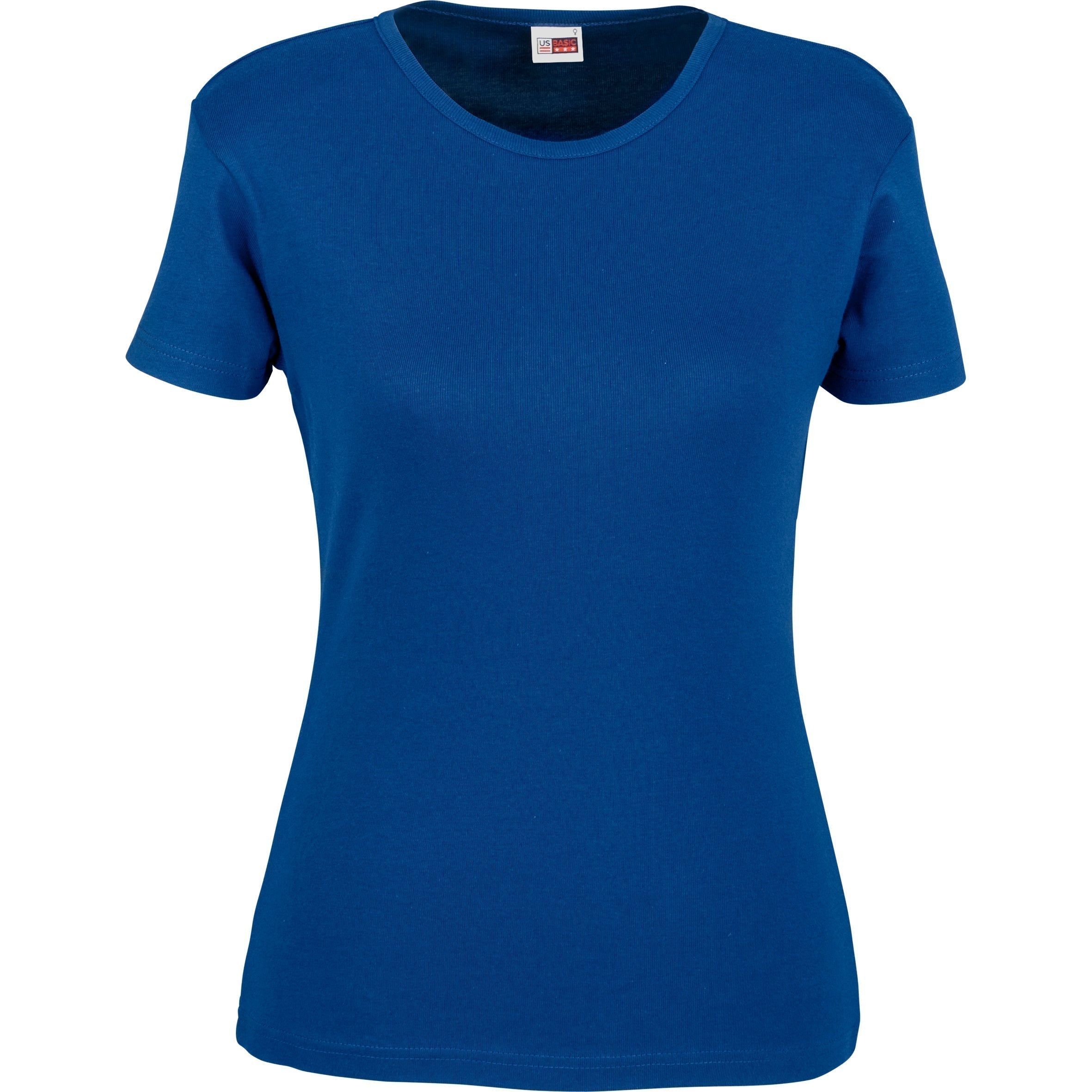 Ladies California T-Shirt - Lime Only-L-Royal Blue-RB