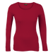 Ladies 145g Long sleeve T-shirt (LTSL145B) Red / XS / Regular - T-Shirts