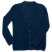 Ladies Basic Cardigan Navy / 3XL / Regular - Knitwear