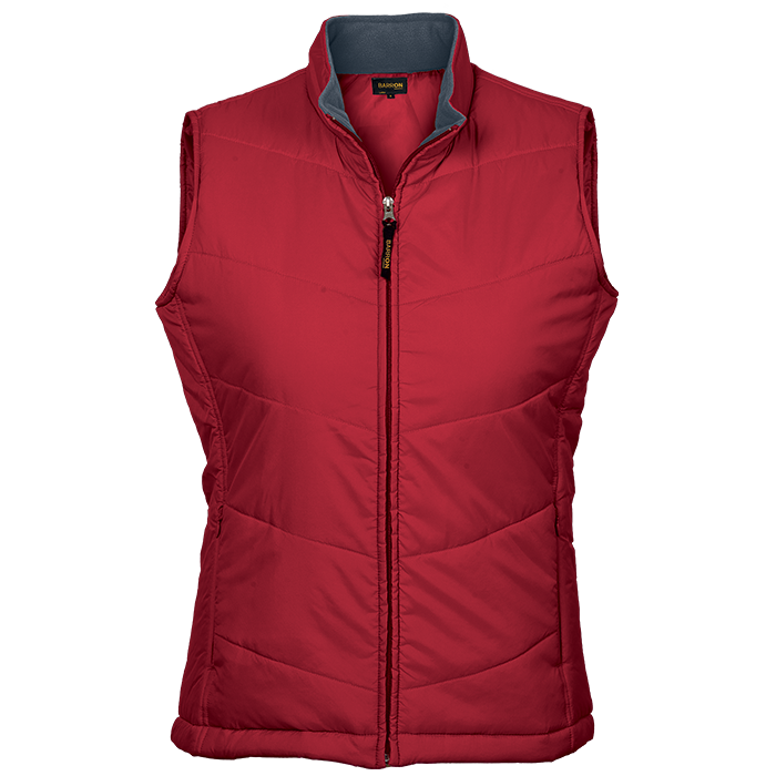 Ladies Bodywarmer Red / XS / Regular - Bodywarmers