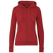 Ladies Bravo Hooded Sweater-L-Red-R