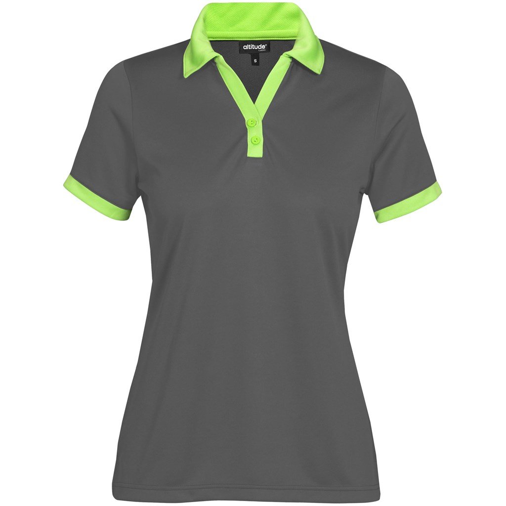 Ladies Bridgewater Golf Shirt  - Black