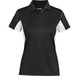 Ladies Championship Golf Shirt-2XL-Black-BL