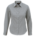 Ladies Clifton Check Blouse Long Sleeve Grey / SML / Last Buy - Shirts-Corporate