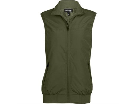 Ladies Colorado Bodywarmer - Military Green Only-