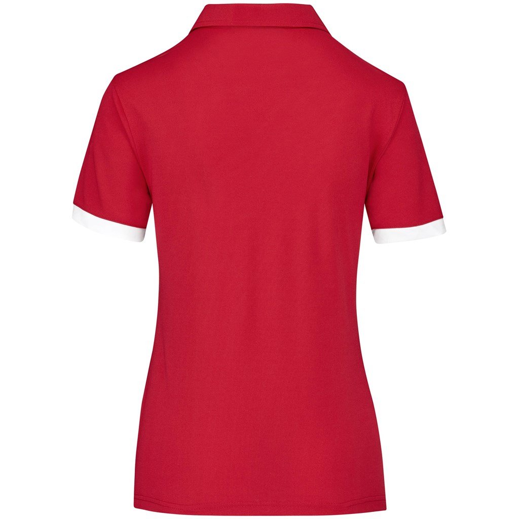 Ladies Contest Golf Shirt - Pink