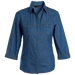 Ladies Denver Denim Blouse  Dark / SML / Regular - 