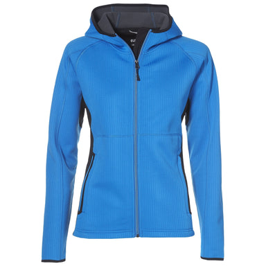 Ladies Ferno Bonded Knit Jacket - Blue Only-L-Blue-BU