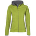 Ladies Ferno Bonded Knit Jacket - Blue Only-L-Lime-L