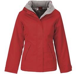 Ladies Hastings Parka - Red Only-