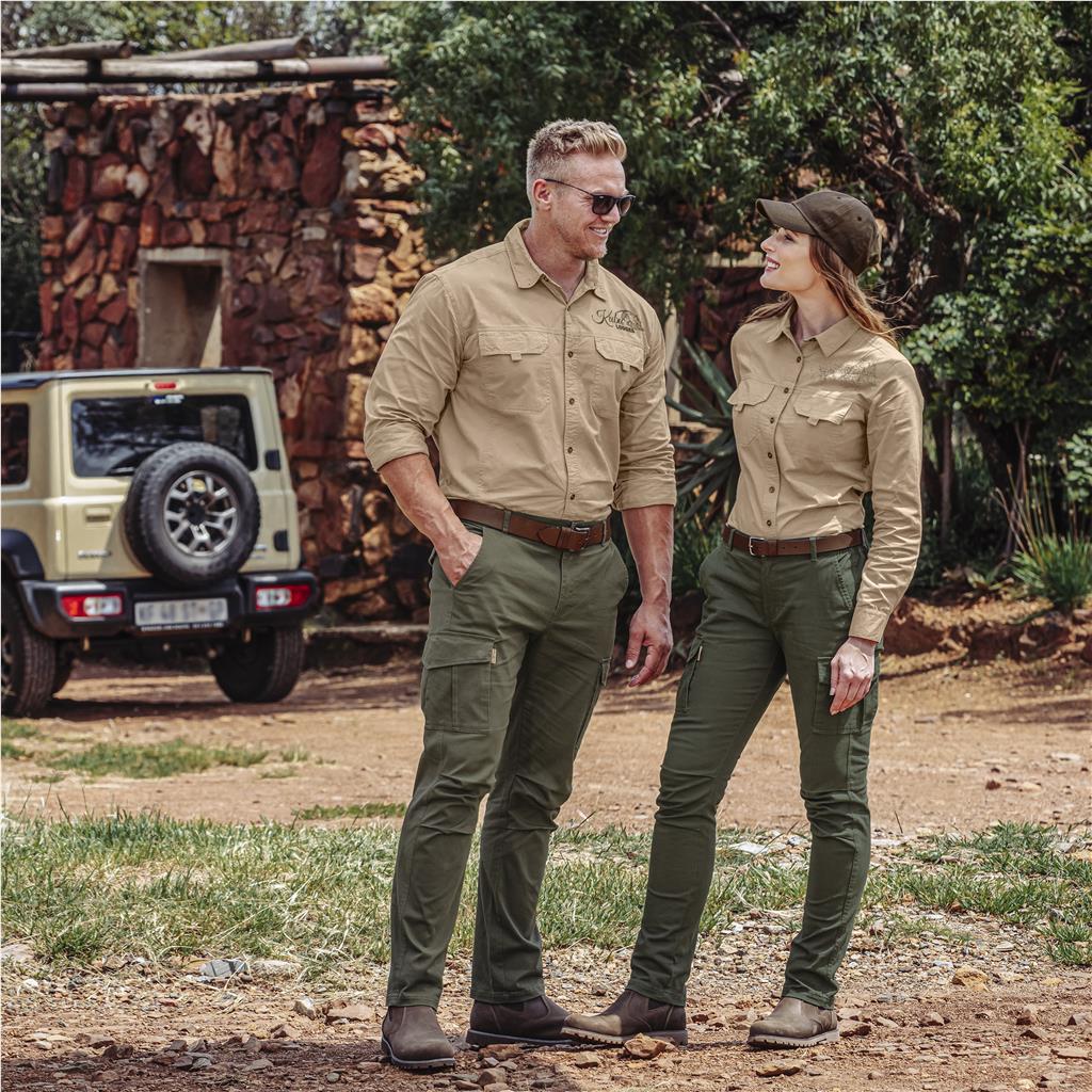 Ladies Long Sleeve Mawenzi Twill Shirt - New Clothing 2025,Shirts,Utility Shirts