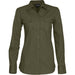Ladies Long Sleeve Oryx Bush Shirt - White Only-