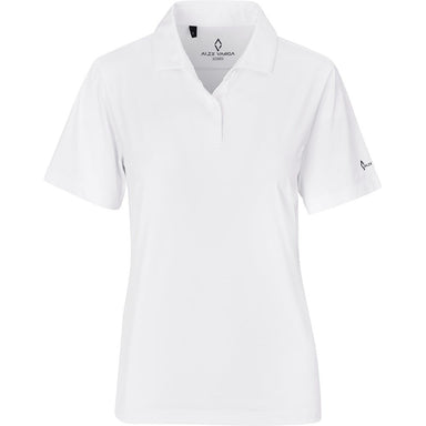 Ladies Lucca Golf Shirt S / WHITE - Shirts