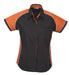 Ladies Nitro Pitt Shirt - Grey Only-L-Orange-O
