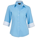 Ladies Onyx Blouse Sky / SML / Last Buy - Shirts-Corporate