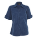 Ladies Quest Short Sleeve Blouse Royal/White / SML / Regular - Shirts-Corporate