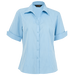 Ladies Quest Short Sleeve Blouse  Sky/Royal / SML / 