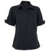 Ladies Quest Short Sleeve Blouse  Black/White / SML /