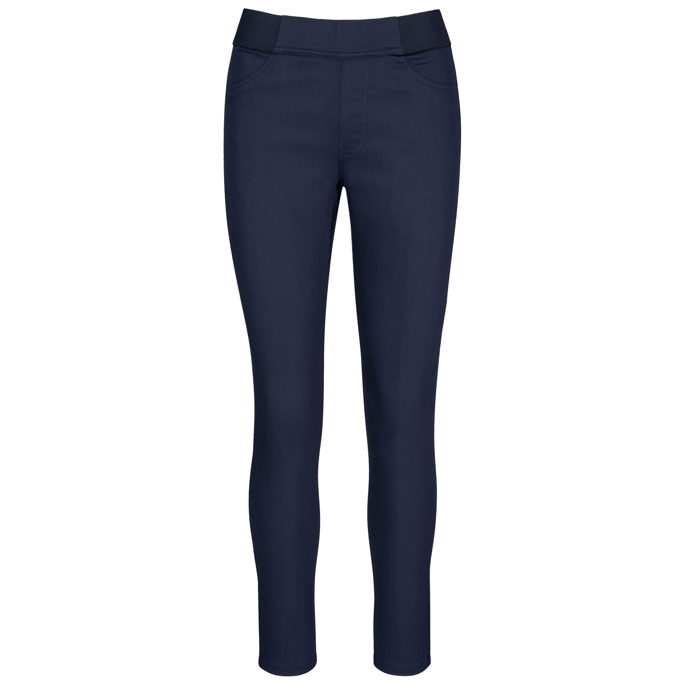 Ladies Sasha Stretch Pants L / Navy / N