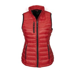 Ladies Scotia Bodywarmer - Red Only-