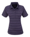 Ladies Shimmer Golf Shirt - Orange L / Purple / P