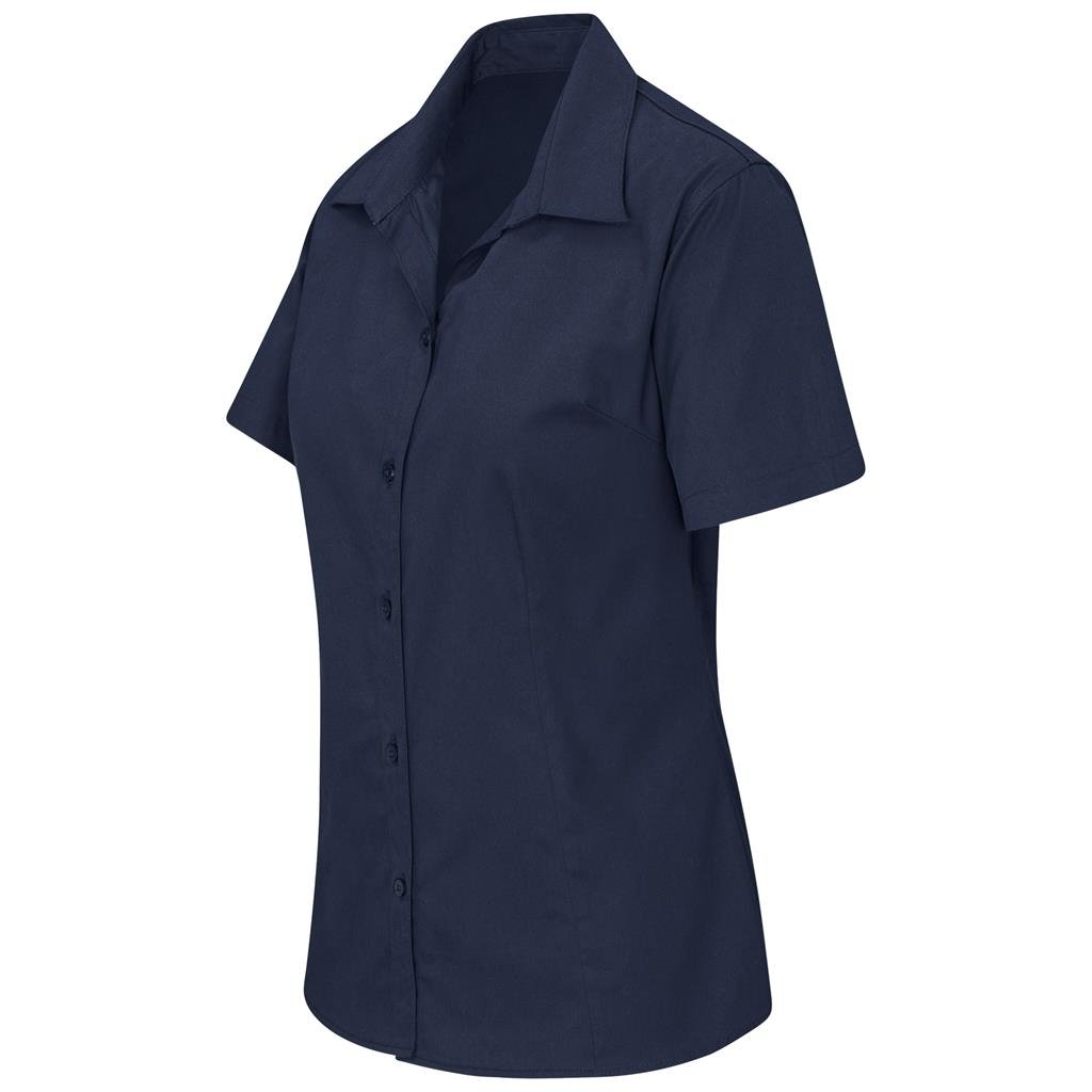 Ladies Short Sleeve Cotton Twill Moderna Shirt - Lounge Shirts,New Clothing 2025