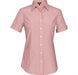 Ladies Short Sleeve Portsmouth Shirt - Red Only-L-Red-R