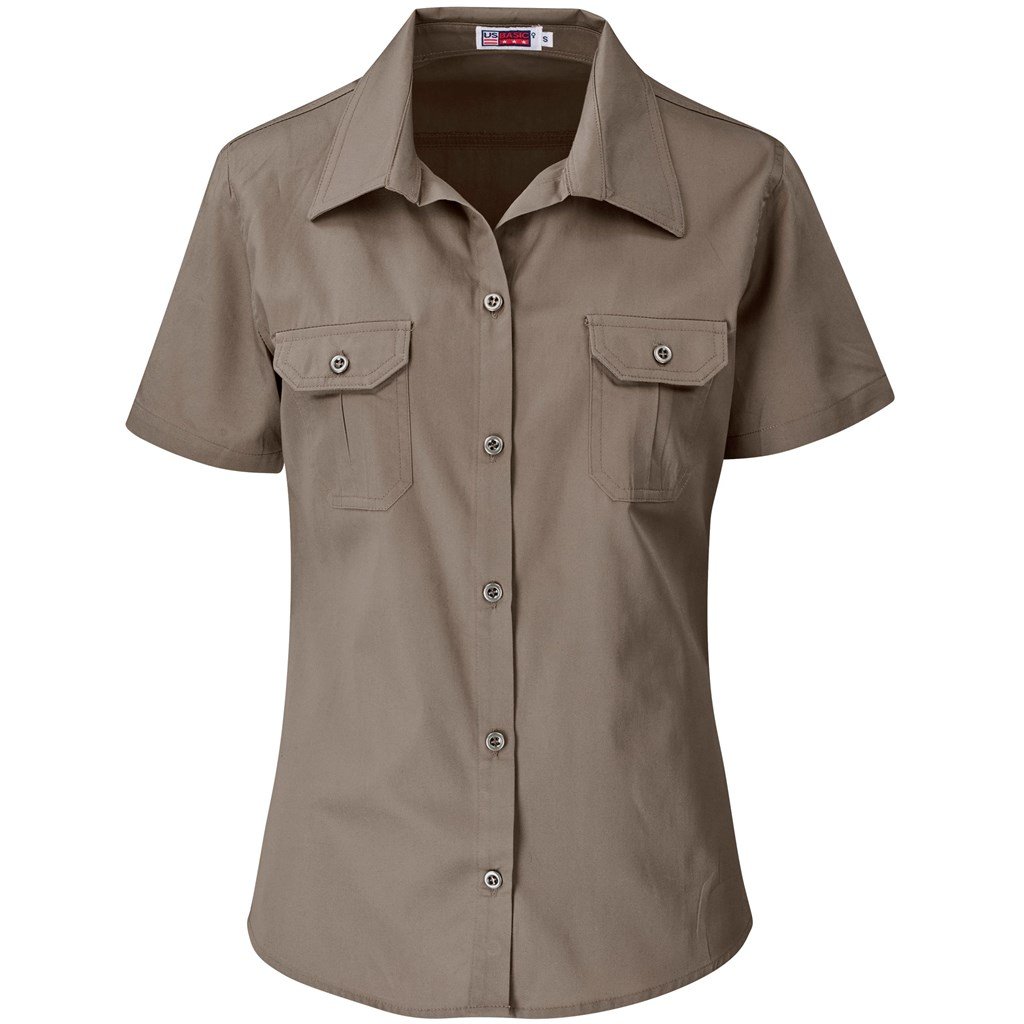 Ladies Short Sleeve Wildstone Shirt - Shirts & Tops