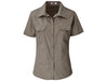 Ladies Short Sleeve Wildstone Shirt-Shirts & Tops