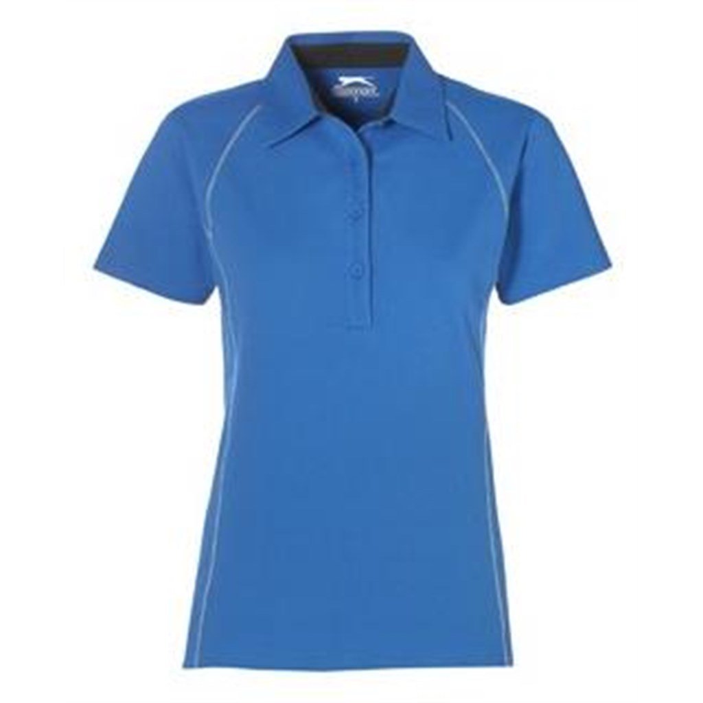 Ladies Victory Golf Shirt  - Black