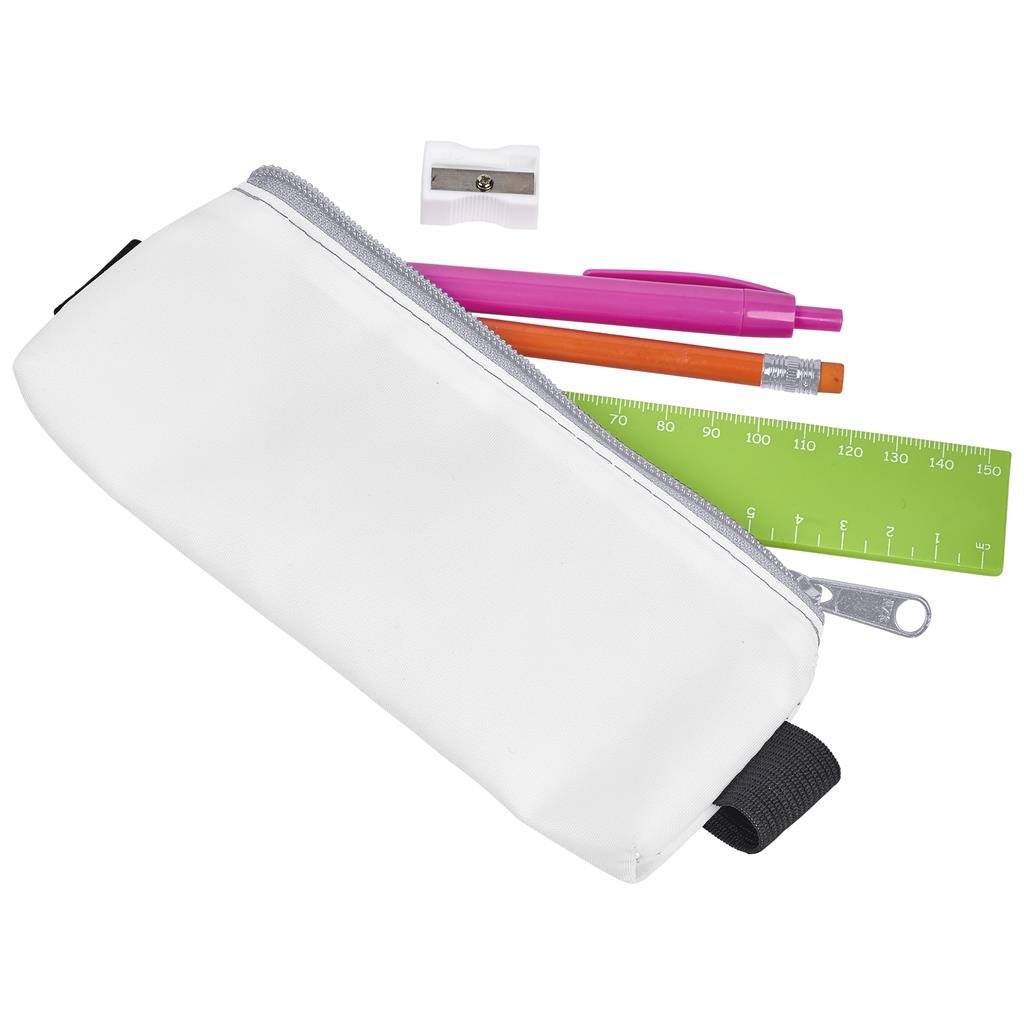 Custom Lagoon Polyester Pencil Case To Fit Over An A5 Notebook - Stationery,Custom School Accessories,Custom Accessories