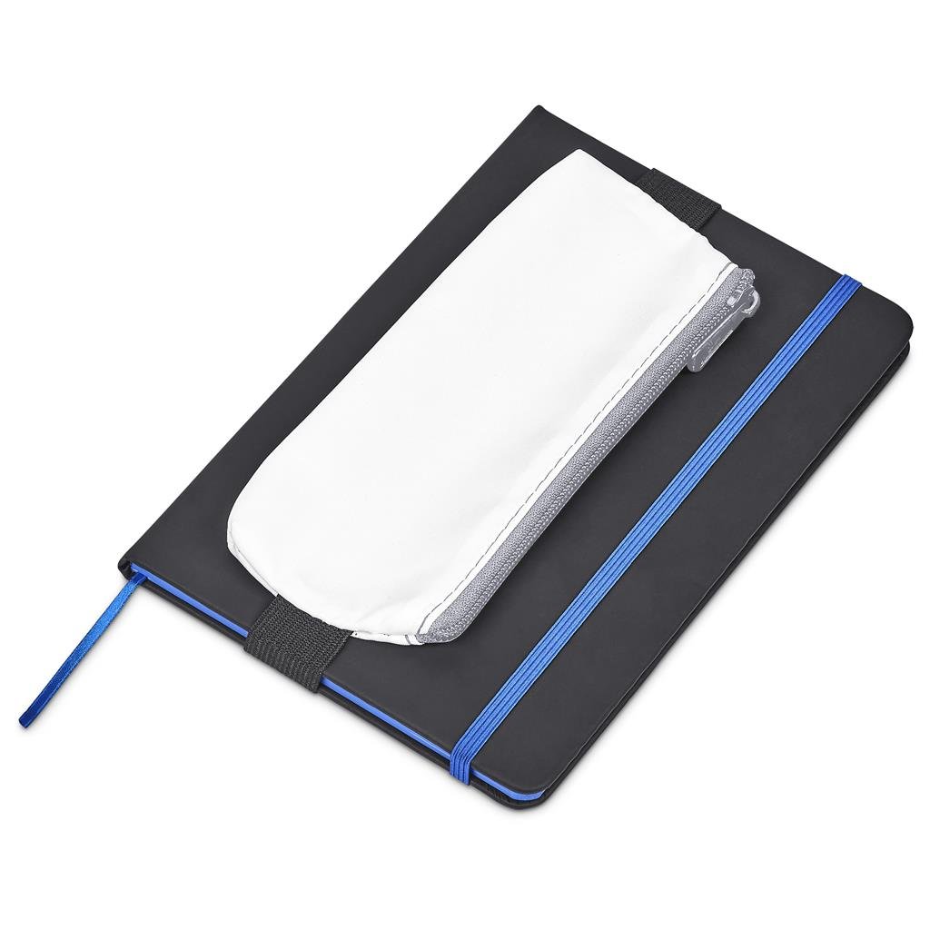 Custom Lagoon Polyester Pencil Case To Fit Over An A5 Notebook - Stationery,Custom School Accessories,Custom Accessories